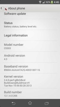 Nový firmware má číslo 12.1.A.0.266