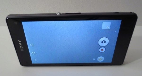 Sony Xperia Z1 Compact - prostředí fotoaparátu