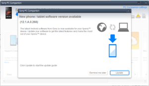 Telefon Sony Xperia SP dostává update na Android 4.3
