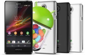 Telefony Sony Xperia T, TX a V dostávají aktualizaci na Android 4.3 Jelly Bean