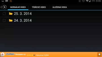 CaroO: sekce Video černé skříňky