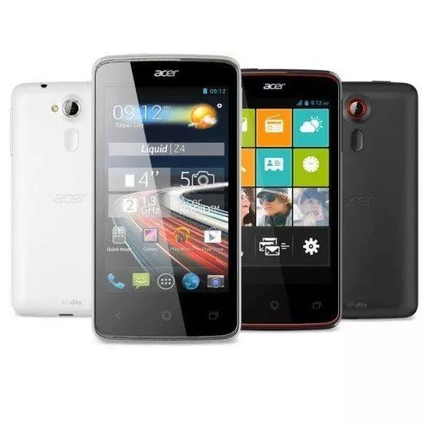 Acer Liquid Z4 - vzhled