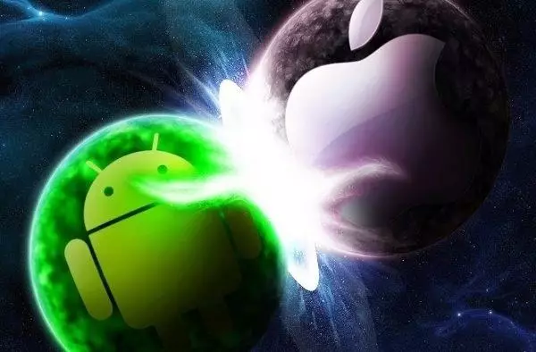 android apple battle
