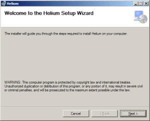 Helium Desktop Installer