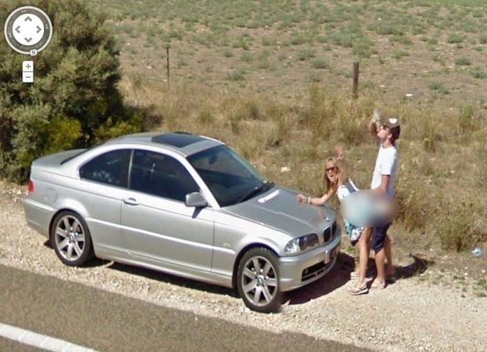 Google Street View Sex