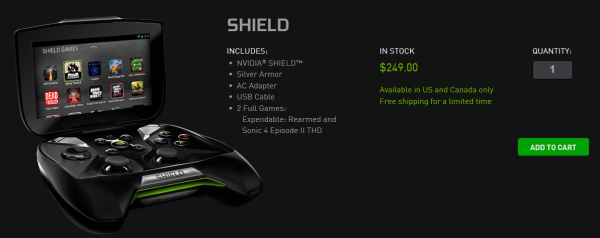 nvidia shield obchod