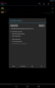RAR for android 3