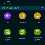 Samsung Galaxy S5 ukázka prostředí TouchWiz 8