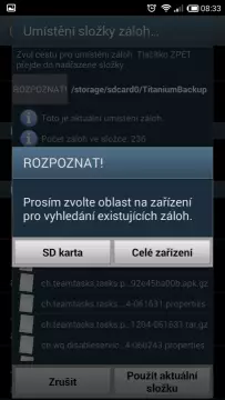 Programu sdělíte, kde má hledat