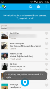 Foursquare má zakázaný přístup k síti