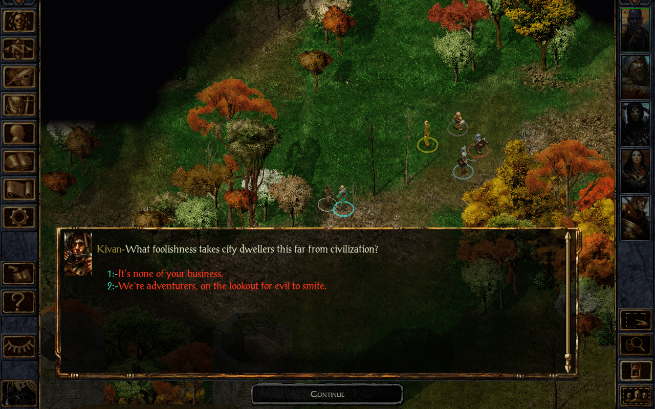 Baldurs Gate Enhanced edition Android HD gameplay Died