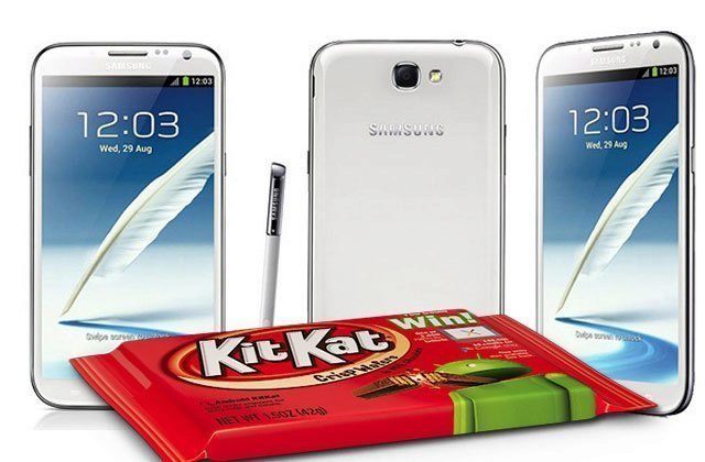 Samsung Galaxy Note II dostává aktualizaci na Android 4.4.2 KitKat