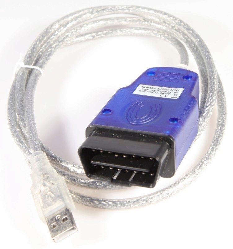 OBD kabel pro připojení skrze USB port