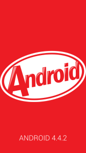 Snímek obrazovky z Galaxy Note II s Androidem 4.4.2 KitKat