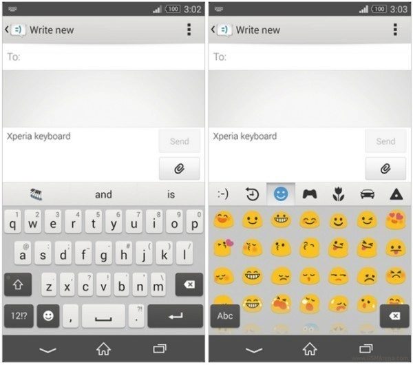 Xperia Klávesncie