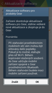 Gear Manager: Aktualizace softwaru