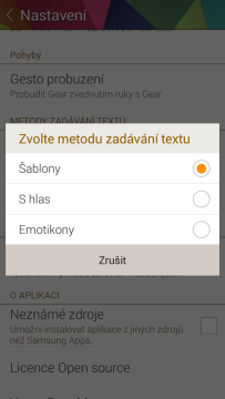 Metody zadávání textu