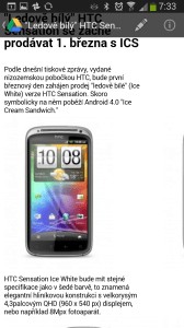 Prohlížení textového dokumentu