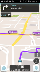 Waze: turn-by-turn navigace