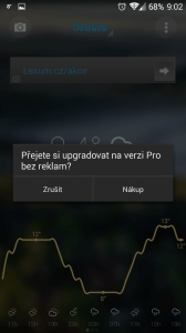 Verze Pro odstraňuje reklamy