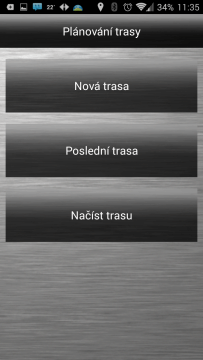 NAVIGON Europe: plánování trasy