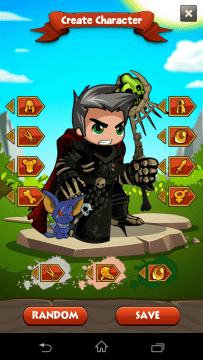 battle gem - tvorba postavy