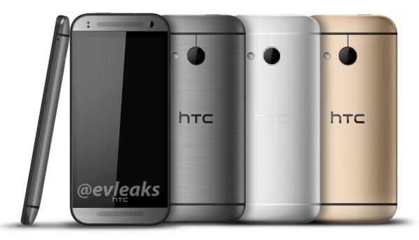 HTC One Mini 2 přijde v šedé, stříbrné a zlaté barvě
