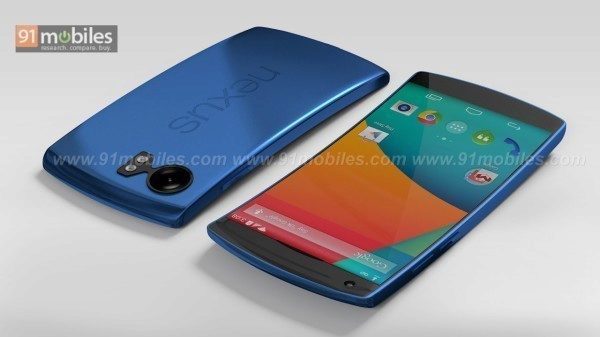 Jeden  z konceptů telefonu Nexus 6