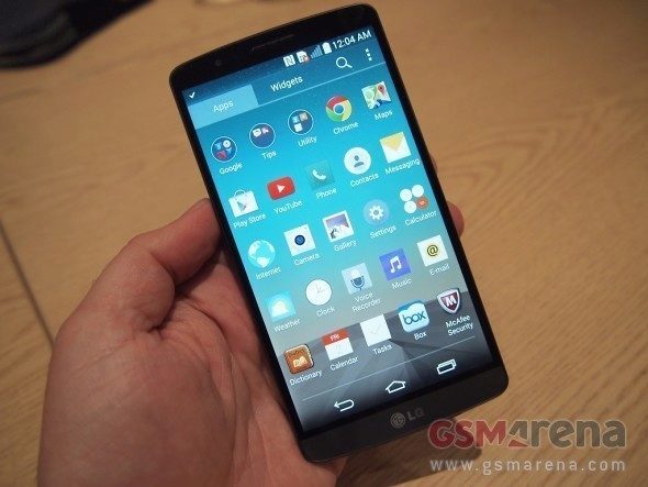 LG G3 hands on