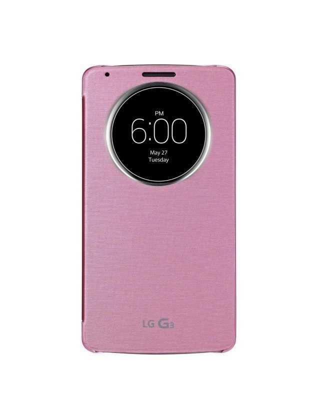 lg g3 quickcircle case indian pink