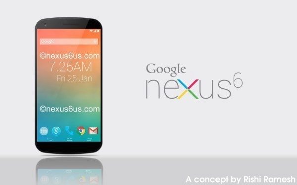 Jeden z konceptů Nexusu 6