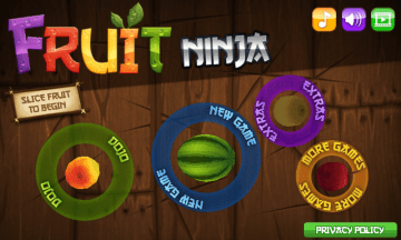Nokia X recenze - Fruit Ninja 1