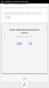 Chytré karty Google: možnosti nastavení