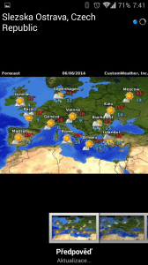 Palmary Weather Premium: meteorologické mapy