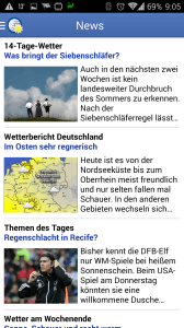 Wetter App: zprávy a aktuality