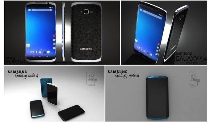Render konceptu phabletu Samsung Galaxy Note 4