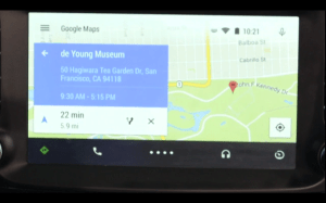 Android Auto navigace 2