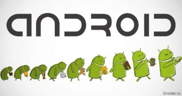 Evoluce Androidu