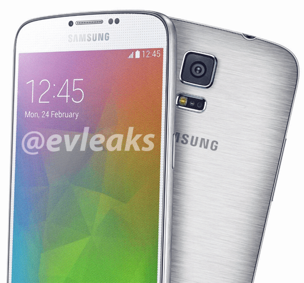 Předchozí render telefonu Samsung Galaxy F