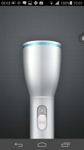 Huawei Ascend P7 recenze - svítilna