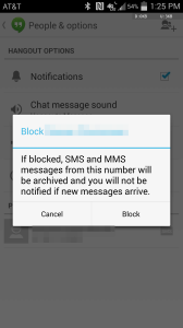 Sjednocený seznam blokovaných odesílatelů SMS.