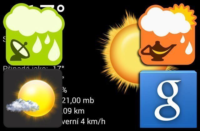SvětAndroida doporučuje: 5x předpověď počasí pro Android