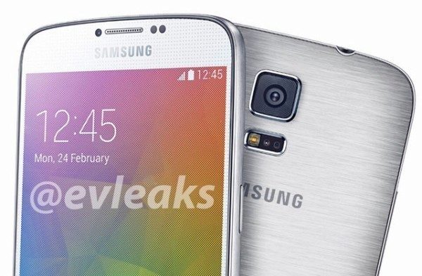 Údajný render telefonu Samsung Galaxy F (Galaxy S5 Prime)