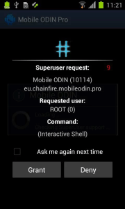 Aplikace SuperSU od Chainfire