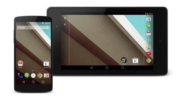 Android L: Google uvolnil vývojářský náhled pro Nexus 5 a Nexus 7