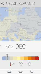 Teploty v prosinci
