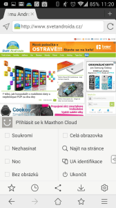 Internetový prohlížeč Maxthon