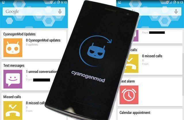 V nočních sestaveních ROM CyanogenMod se objevila alternativa Google Now