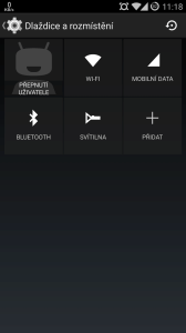 CyanogenMod nastaveni 1