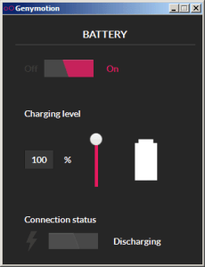 Battery widget